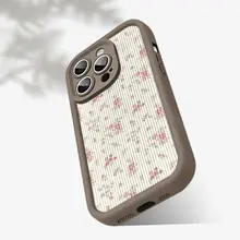 華やかな小花柄のスマホケース【全包タイプ・iPhoneや各種スマートフォン対応】