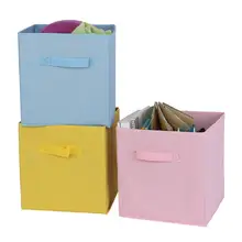 デスク上収納ボックス【折りたたみ・お菓子収納・おもちゃ整理用】