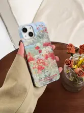 油絵デザインのスマートフォンケース【対応機種：S24Ultra、S23+、S21Ultra、S22+、S21、S23Ultra、S25Ultra】