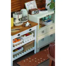 おしゃれな収納バスケット【浴室やキッチンに最適・ミニチュアモデル用】（セットアップ対応）