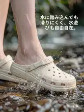夏用通気性抜群の厚底サンダル【防滑・アウトドア用・女性用】
