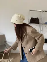 秋冬用 ニット帽【ゆったりサイズ・女性用・冷たい風に最適】（セットアップ対応）