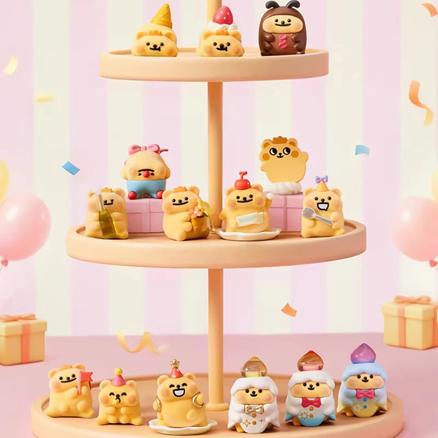 可愛いクマ型ブラインドボックスおもちゃ：誕生日やハーフバースデーに贈るおすすめのギフト