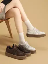 厚底トレーニングシューズ【レディース・カジュアル・秋用・シンプルデザイン】