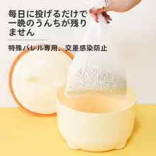 防臭封閉式 猫用トイレ【丸型・ごみ袋付き・スコップ・猫砂用】