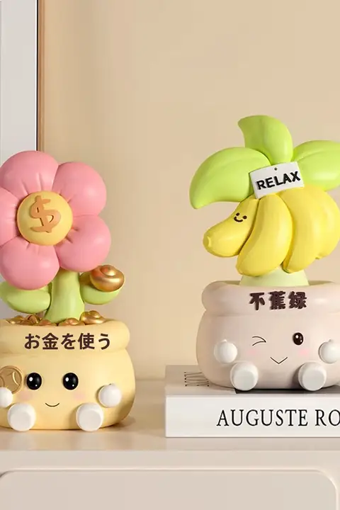 デスク用装飾品【焦燥感を軽減するシェイクフィギュア】
