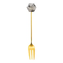 デザートフォーク フルーツフォーク ケーキフォーク カフェスプーン ステンレス おしゃれ 上品 インスタ映え 家庭用