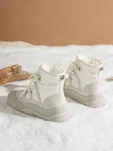 厚底雪地靴【防水・防滑・暖かい】