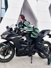 バイカラーライディングジャケット【四季用・D3O衝撃吸収・バイク用】