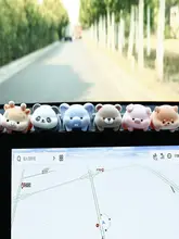可愛いペットの車載インテリアアクセサリー【中控スクリーン用・情緒安定器・装飾用】