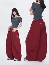 速乾性バルーンパンツ【ヒップホップスタイル・オーバーサイズ・メタリックスター柄】（セットアップ対応）