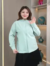 プラスサイズの日焼け止め服ファットmm 100kg 夏の新しいスタイル