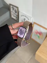 アップルウォッチ用 ミラネーズスタイルメタルバンド【磁気折りたたみ式・グラデーションカラー・高級感】
（セットアップ対応）