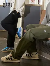 UZIS カーゴ ジョガーパンツ メンズ アメリカン風 ストレート ドローコード バスケットボール 練習用 トレーニング カジュアル 丈夫「UZIS」