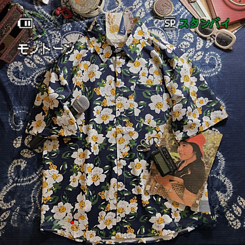 アロハ レトロハワイアンペア半袖花柄シャツ：青春流行スタイルの夏季日常着用ガイド