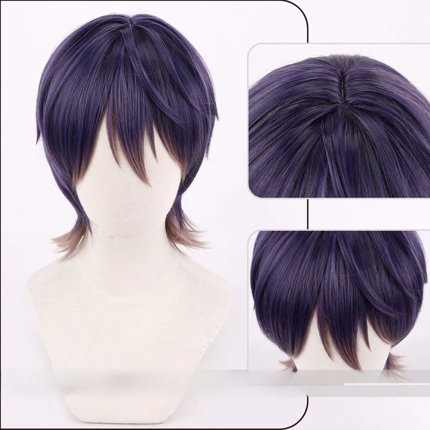 Y2K髪型のトレンドを実現するコスプレウィッグ『剑持刀也 COS假发』