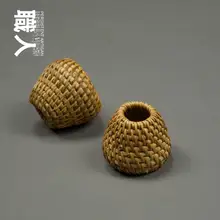 天然ベトナム製秋蔦茶器用蓋置き【手作り・紫砂壺用・鉄瓶にも対応】