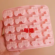 食品グレードのシリコン型【子供向けカートゥーン車・高耐熱・ノンスティック】
