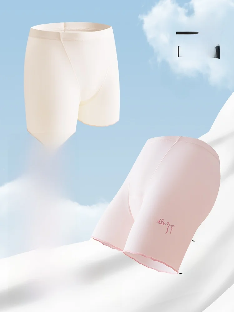 女の子用安全パンツ：防透け・軽量・夏用のスカート付きタイプ
