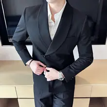 お洒落な中国風カジュアル盤扣ジャケット【スリムフィット・青果襟・ファッションデザイン】