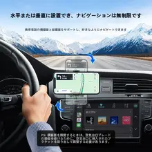 車用スマホホルダー【エアコン通風口取り付け・滑り止め設計・安定性抜群】