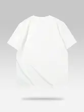 涼感のある通気性の良いラウンドネック半袖Tシャツ【ゆったりカジュアル・ホワイト】