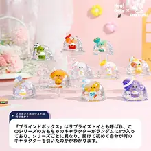 水波蛋のカラフルなブラインドボックスフィギュア【かわいいデスクトップオーナメント・誕生日プレゼントに最適】