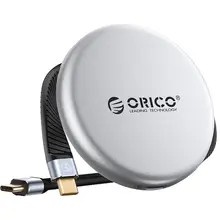 Orico 磁気吸着式モバイルSSD【高速ストレージ・ミニ円盤・iPhone対応】