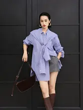 旬のデザイン！混色リネン肩パッド付きショートジャケットとワイドベルトの スカートパンツ（セットアップ対応）