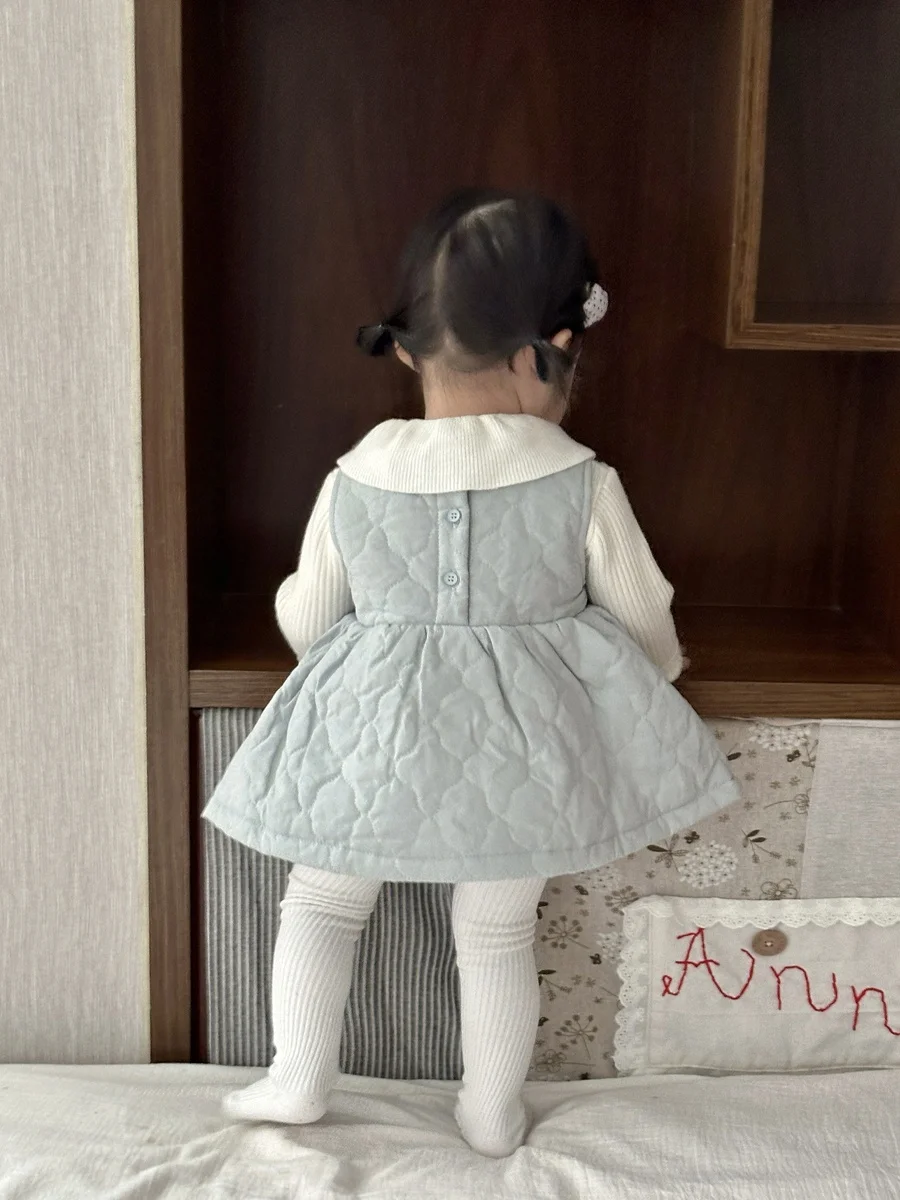 1歳女の子服おしゃれ：秋冬用キッズプリンセスワンピースの実用性とデザイン解析