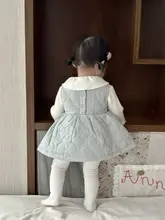 秋冬用 キッズプリンセスワンピース【極上の柔らかさ・重ね着対応・ニットセーター付き】（セットアップ対応）