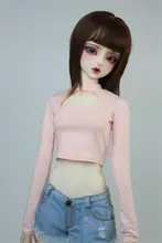 BJD用3分袖・4分袖Tシャツ【水洗い可能・ショートパンツ付き】