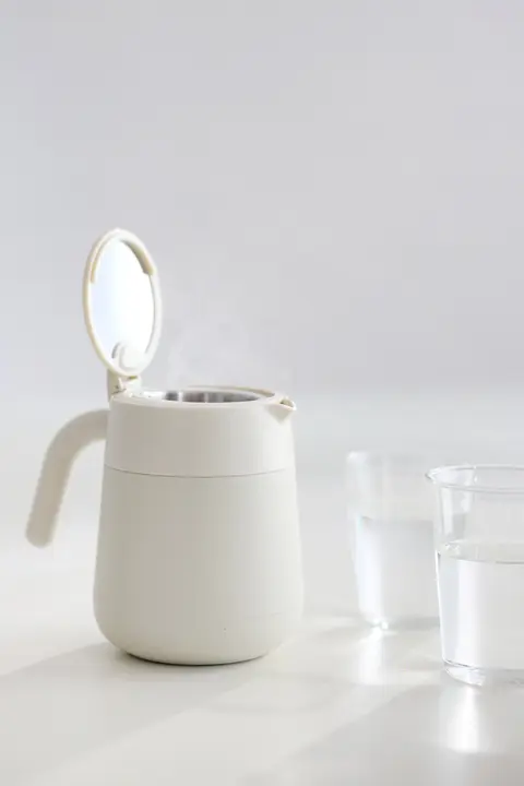 Olayks 断熱茶水分離ポット【316ステンレス製・800ml・家庭用】