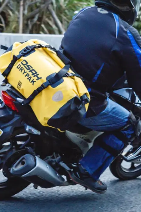 OSAH 防水バイクリアバッグ【汎用・防雨・耐磨耗・ツーリング装備】
