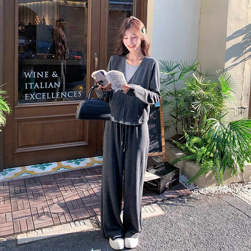 女性用カジュアルスタイルのトップスとワイドパンツセットアップ：ぽっちゃり30代女性に最適なスタイル