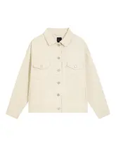 春季新作 オーバーサイズデニムジャケット【コットン製・洗い加工・シンプルデザイン】