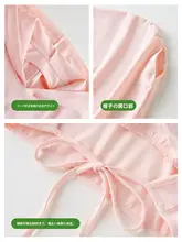 紫外線対策に最適！純綿長袖日焼け防止シャツ【胸パッド付き・アウトドア用】