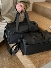 小型防水ジムバッグ【シンプルデザイン・日常用・ショルダー＆ハンドル付き】