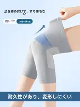 男女兼用 膝サポーター【夏用・薄手・関節保護・冷房対策】