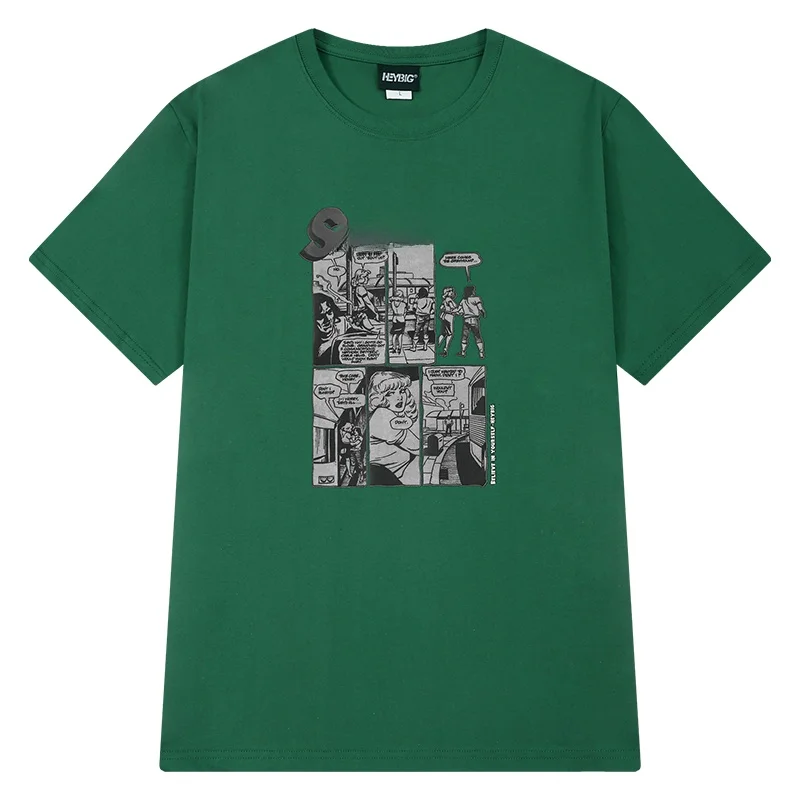 アメリカンヴィンテージ風 漫画プリントTシャツ：青春流行スタイルの実用性と価格戦略
