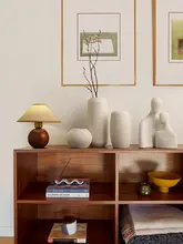 中古の侘寂風オブジェ【リビング・酒棚用・高級感ある花瓶・インテリア装飾】