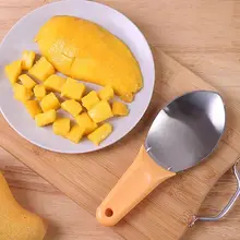 マンゴー用カット器具【皮むき・果肉取り・簡単カット】