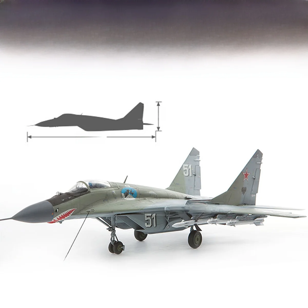 戦闘機 プラモデルを選ぶべきタイミングは？愛らしいデザインのMIG29が教えてくれる