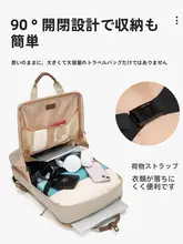 大容量キャンバスリュックサック【女性用・通勤・スタイル・高校生・大学生向け】