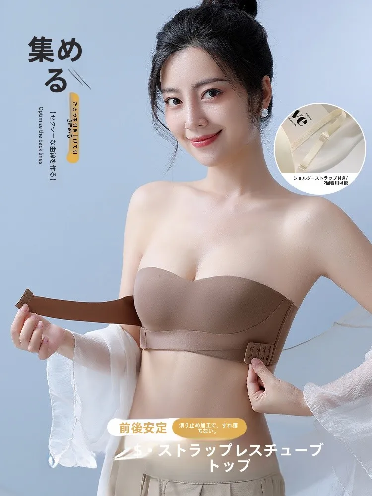 前留めビスチェブラジャー：肩紐落ち防止と小胸を美しく見せる設計