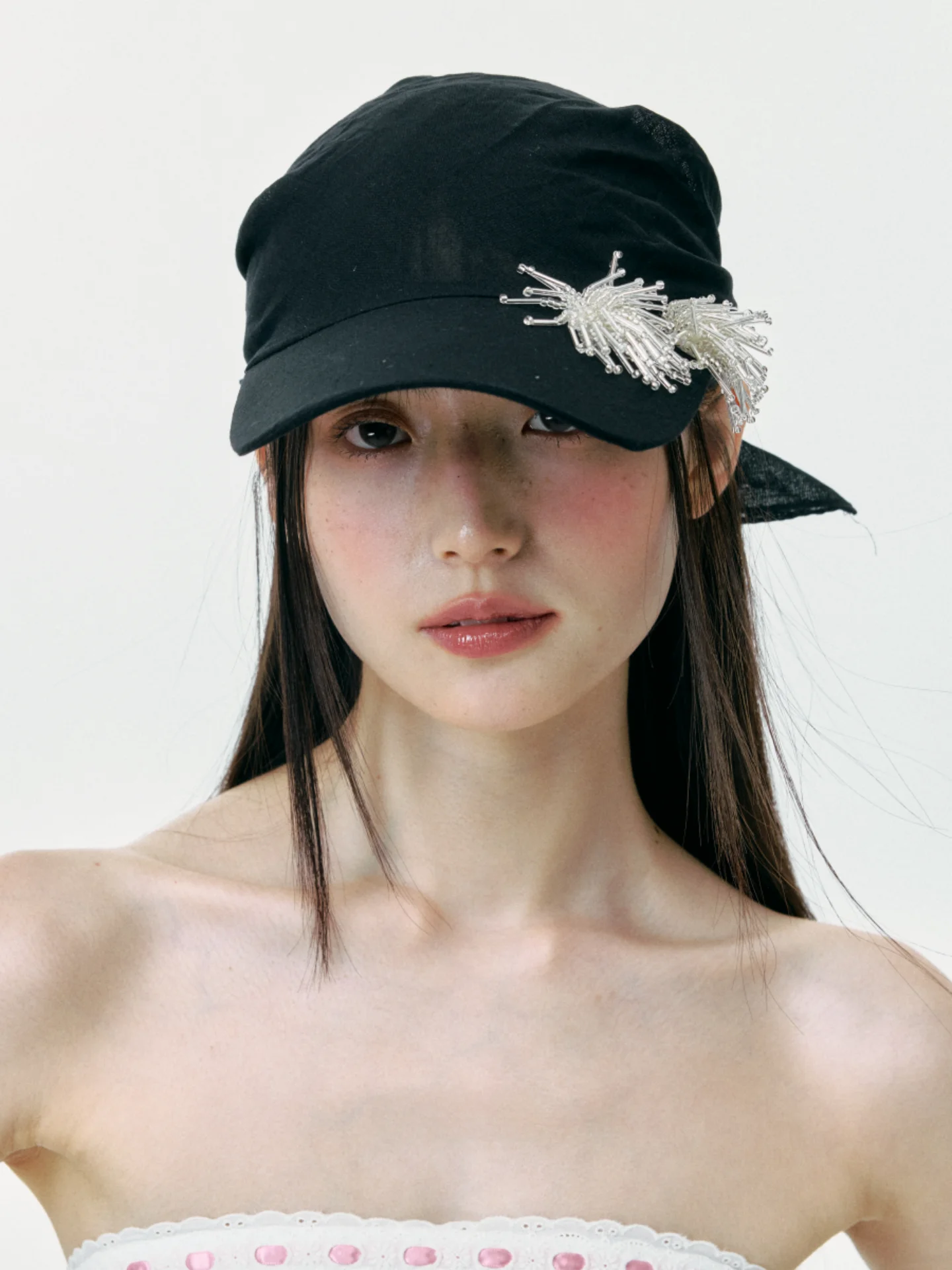 秋夏用バイカラーデザインのUVカットキャップ：女性向けのファッションと機能性を両立