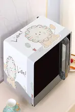 可愛いデザインの電子レンジ用防塵カバー【オーブン対応・アニメキャラクター・キッチンインテリア】