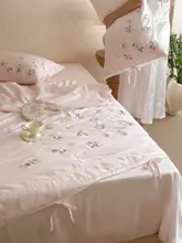 ピンクの少女向けライセル天絲夏用涼感ケット【極上の柔らかさ・エアコン対応・四点セット】（セットアップ対応）