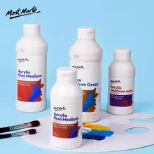 モンマルトル アクリルメディウム【マット・グロス・絵画用・流体アート対応・希釈剤・耐光性向上】