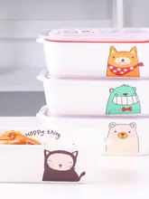 電子レンジ対応 分割式陶器お弁当箱【蓋付き・学生・テーブルウェア・スープ用】